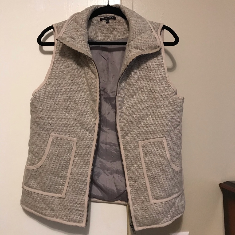 NWOT Speckled Vest Size Medium